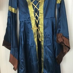 Hooded Cape Medieval Renaissance Dress Costume S